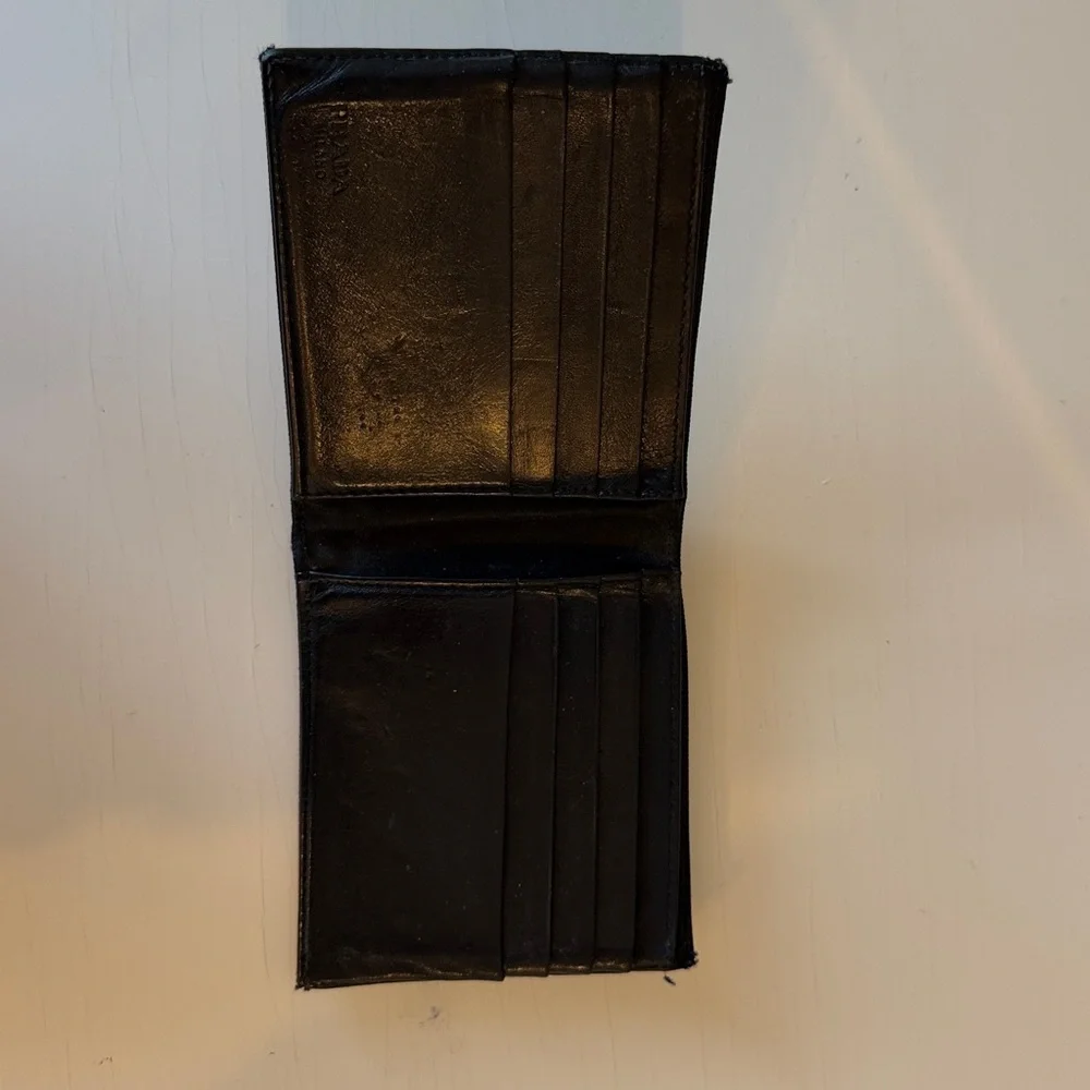 Prada Nylon Bifold Wallet designer men’s black